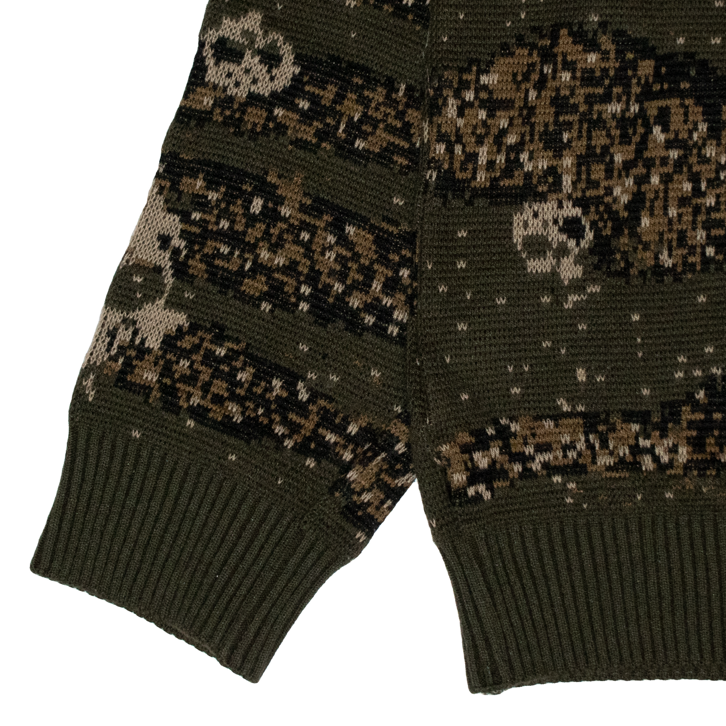 PPFM Skull Digi Camo Knit Sweater - 2005