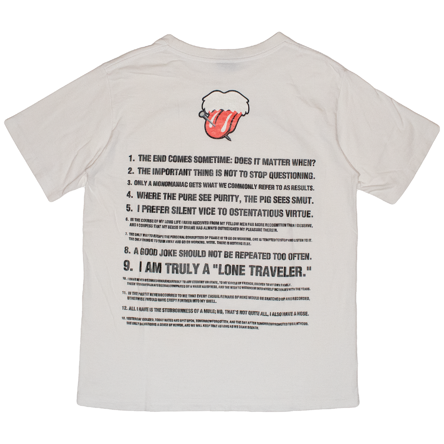 Number (N)ine Rolling Stones Tee