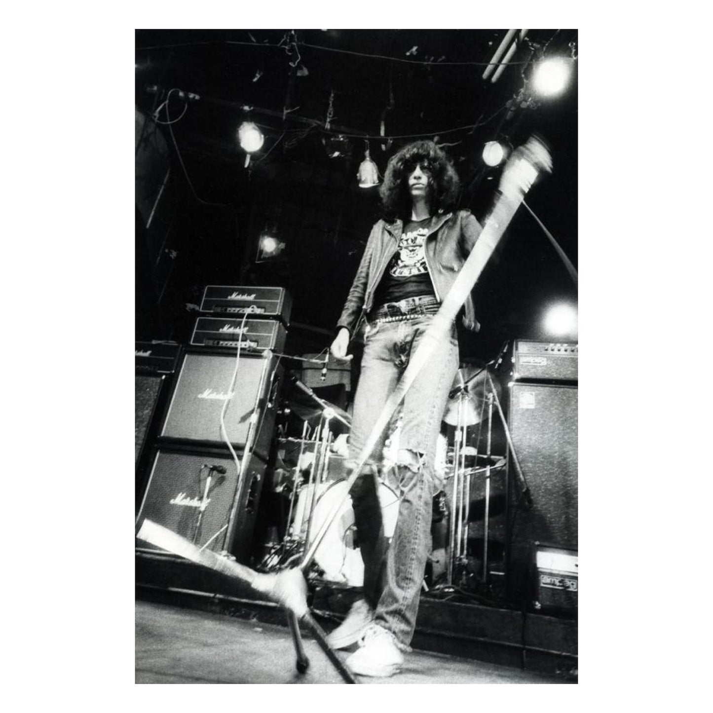 Number (N)ine Joey Ramone Skeleton Tee