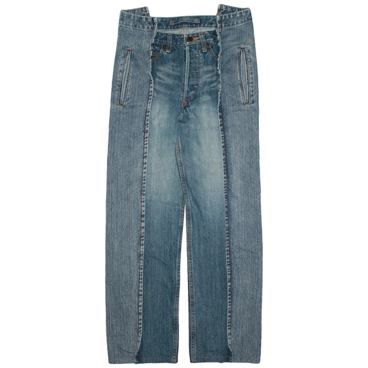 Miharayasuhiro Reconstructed Hybrid Denim