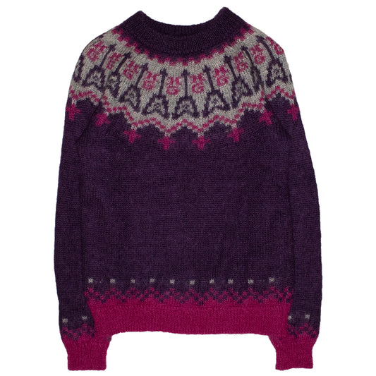 Hysteric Glamour Electric Guitar Mohair Knit Sweater