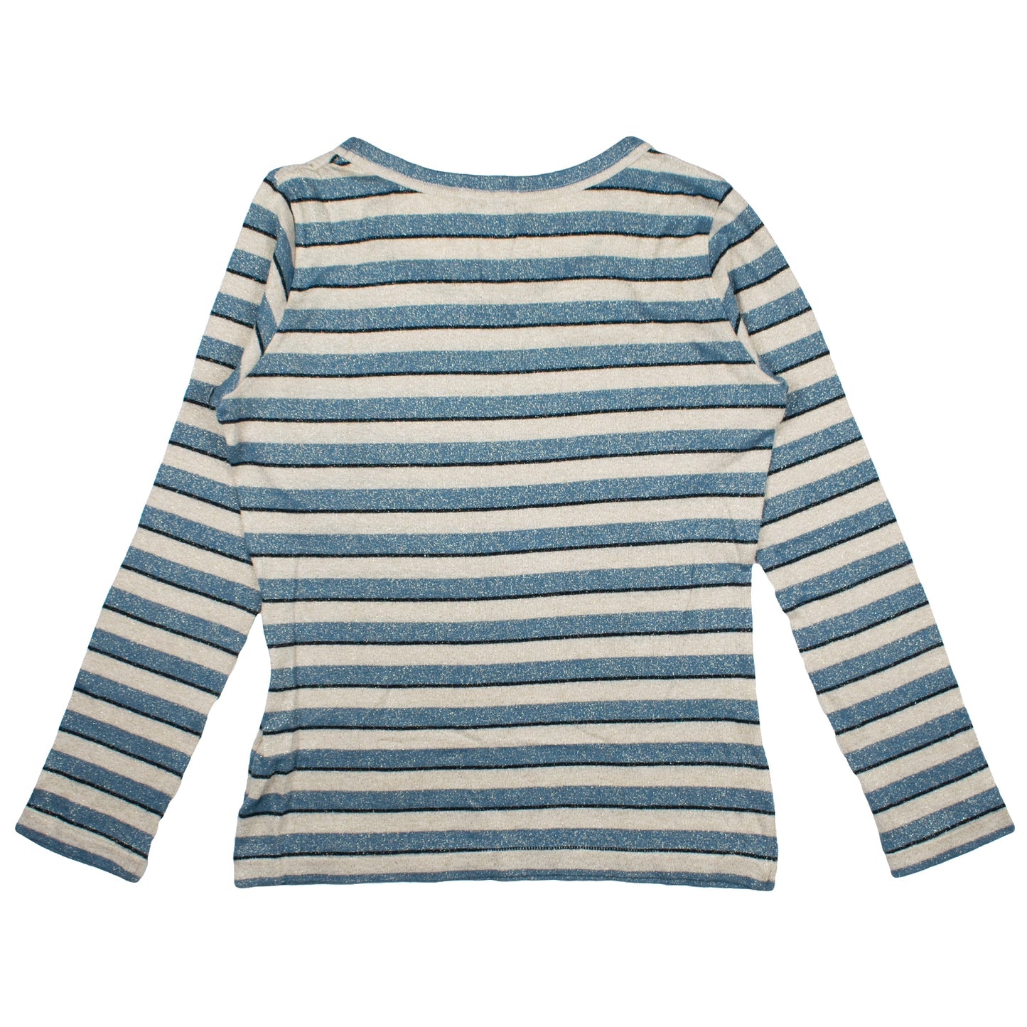 Hysteric Glamour Disco Dancer Striped Shimmer Long Sleeve Tee