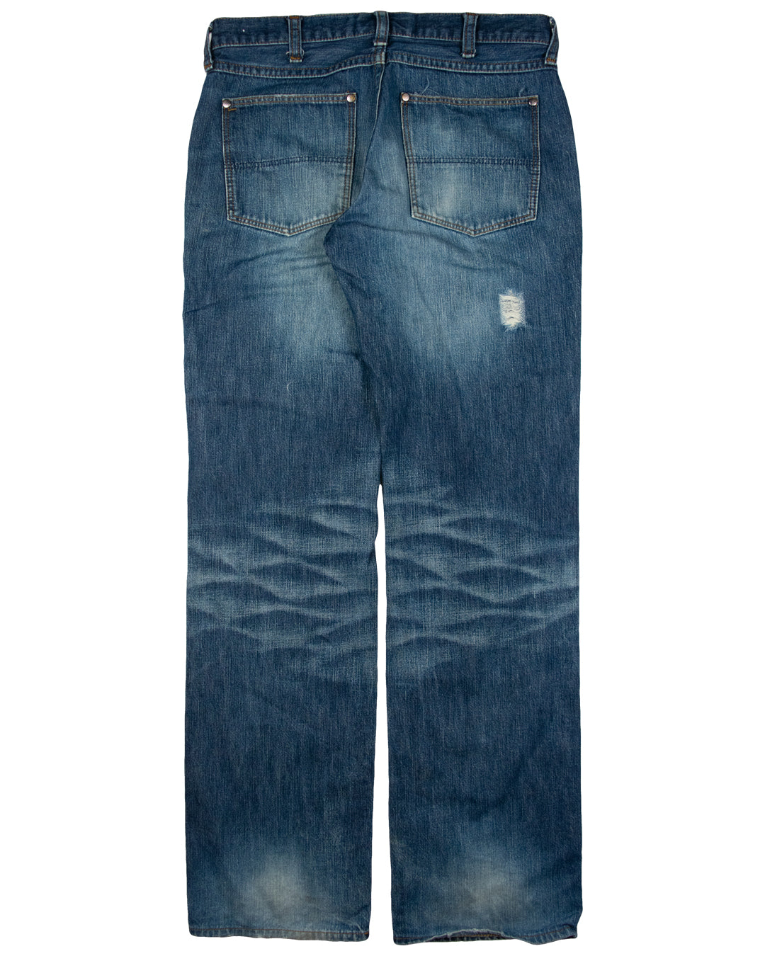 Number (N)ine Modern Age Distressed Patchwork Denim – SS02