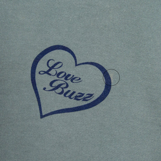 Hysteric Glamour Love Buzz Raw Hem Crewneck