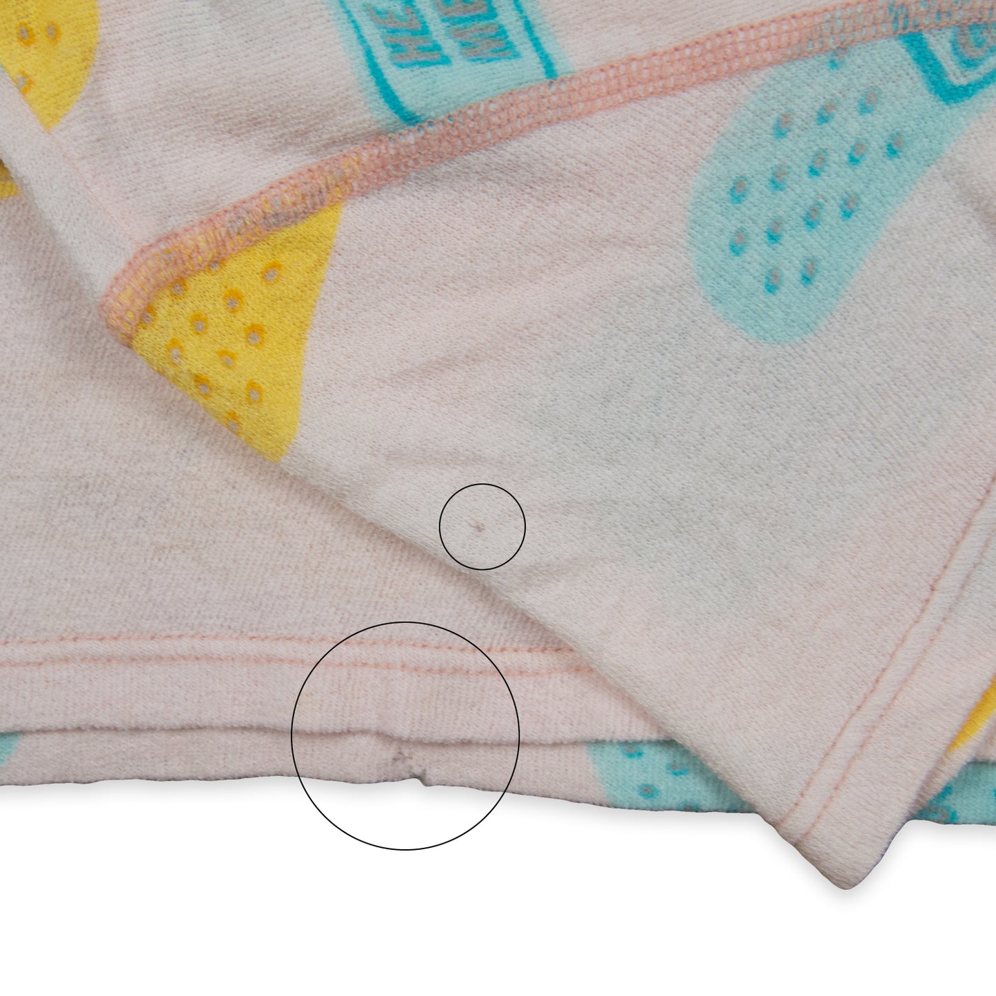 Hysteric Glamour Bandaid All Over Print Terry Cloth Tee