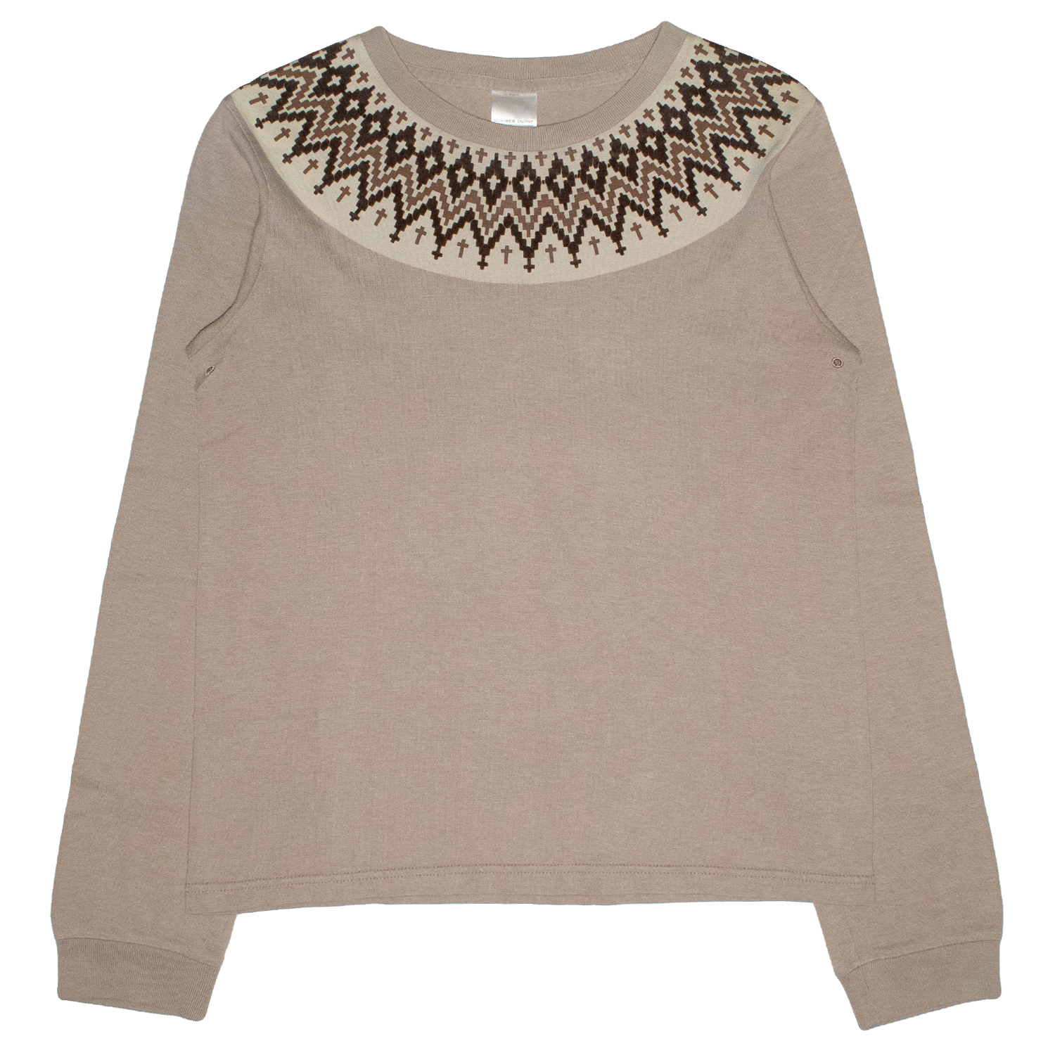 Number (N)ine Velvet Cross Tribal Long Sleeve Tee – AW02 Number (N)ine Velvet Cross Tribal Long Sleeve Tee – AW02