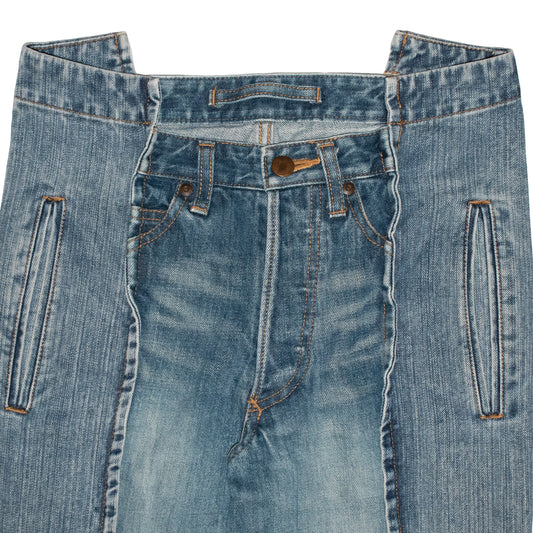 Miharayasuhiro Reconstructed Hybrid Denim