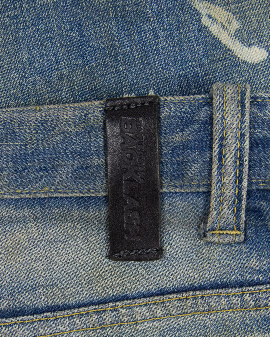 Isamu Katayama Backlash Distressed Painter Denim