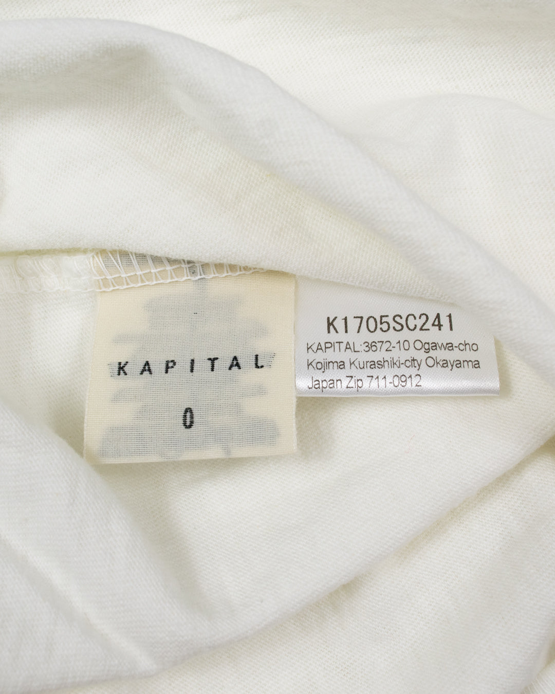 Kapital Smoke Typewriter Tee