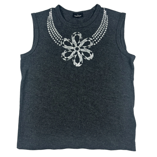 Comme des Garçons Tricot Wool Necklace Tank Top – AD2003