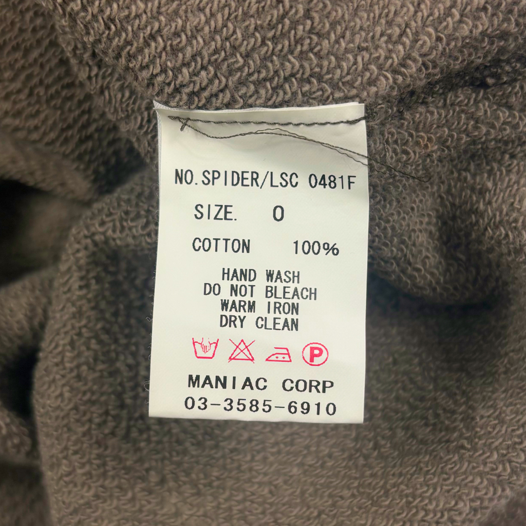 L.G.B. Raw Hem Spider Crewneck