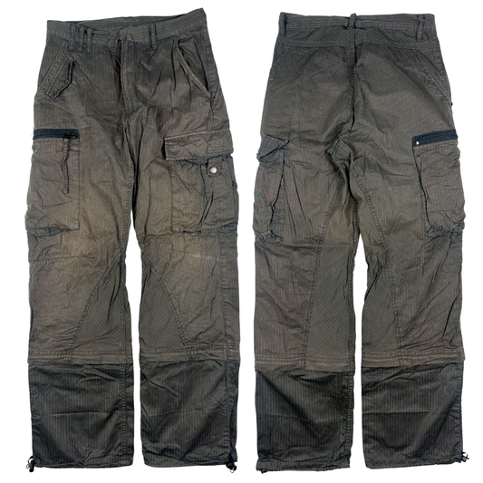 PPFM Pinstripe Paneled Cargo Pants – 2003