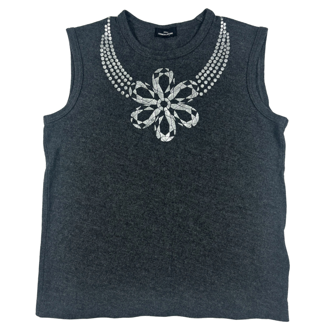 Comme des Garçons Tricot Wool Necklace Tank Top – AD2003