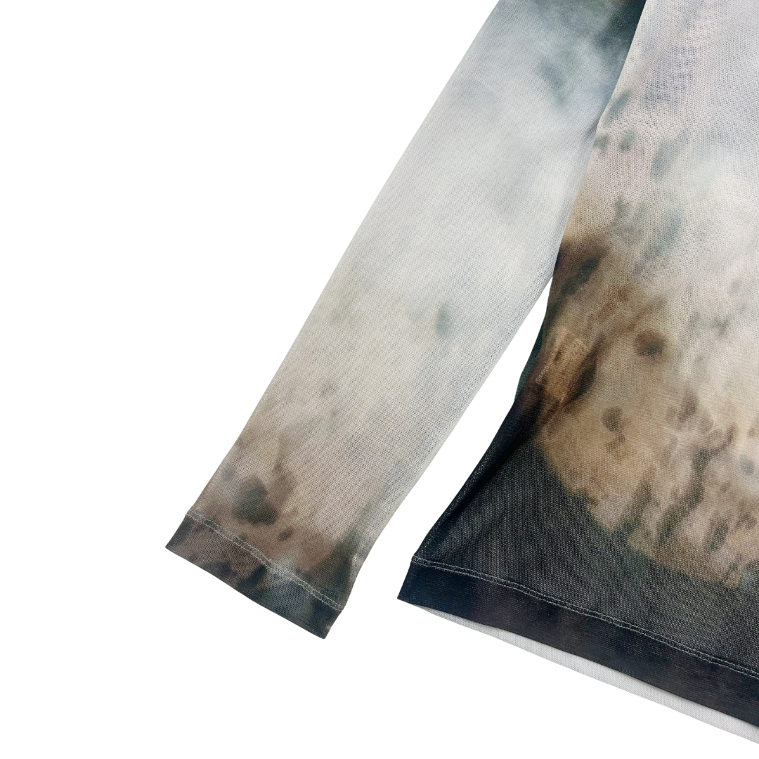 Y’s by Yohji Yamamoto Rain Mesh Long Sleeve