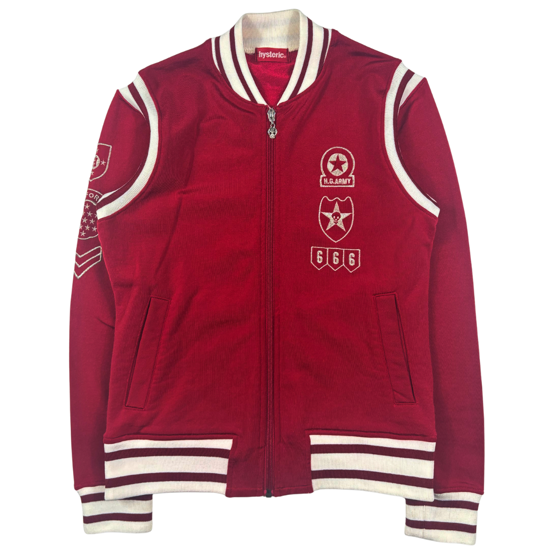 Hysteric Glamour H.G. Army Varsity Track Jacket