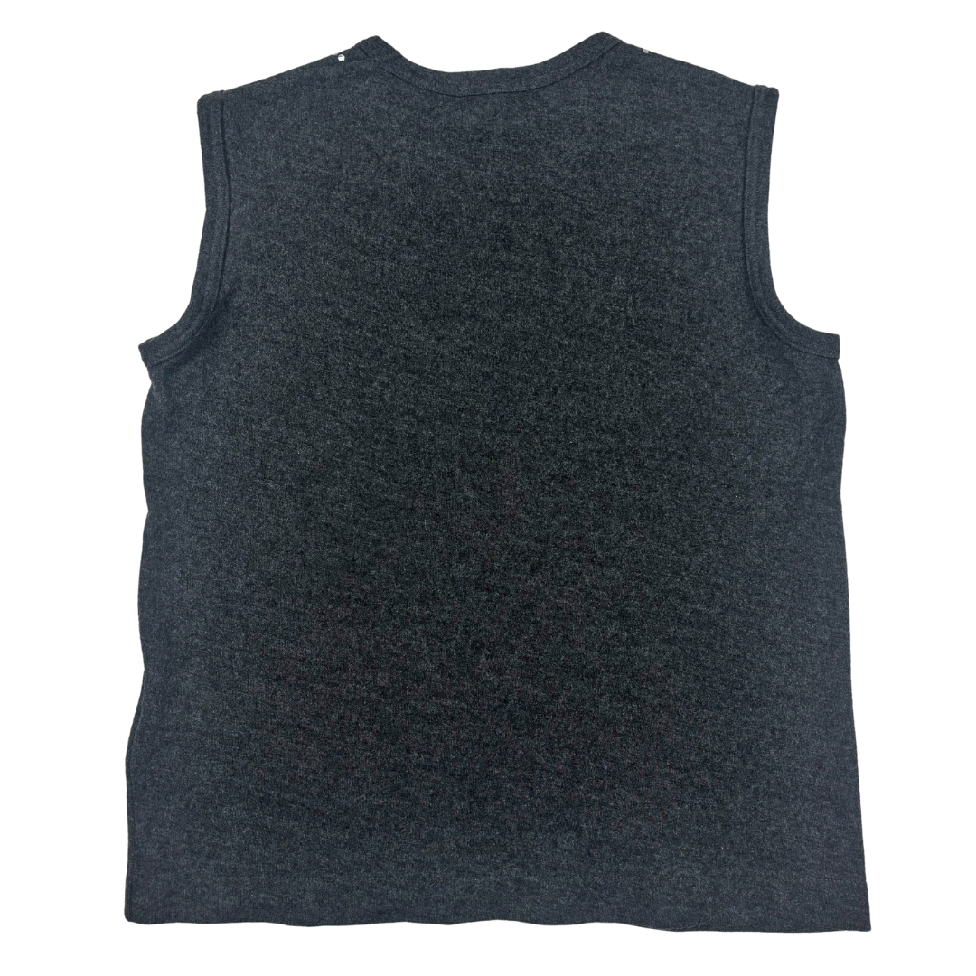 Comme des Garçons Tricot Wool Necklace Tank Top – AD2003
