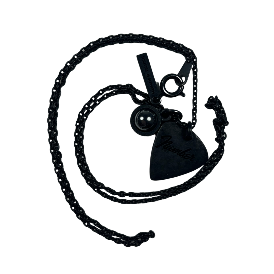 Number (N)ine Fender Guitar Pick Necklace