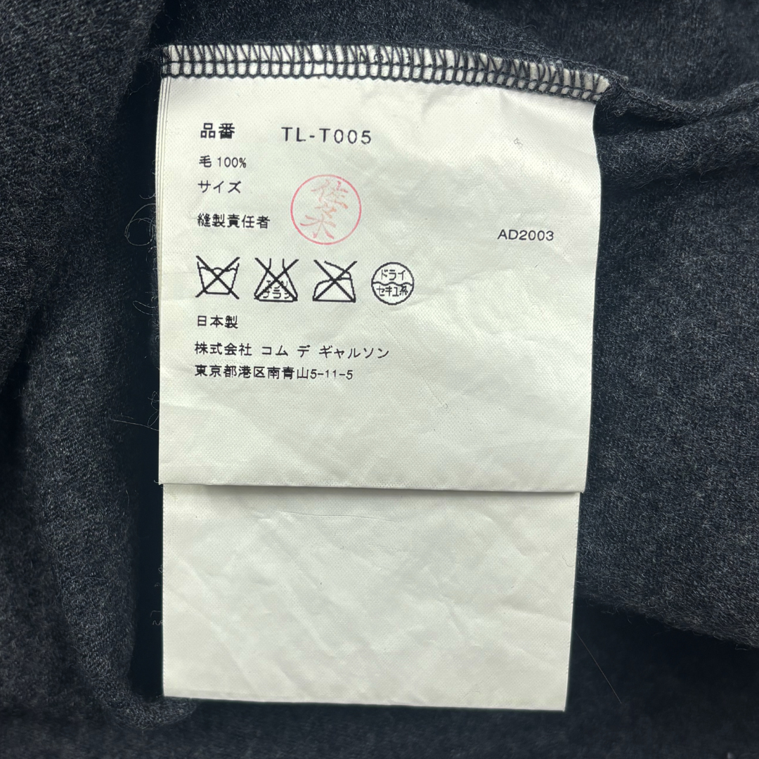 Comme des Garçons Tricot Wool Necklace Tank Top – AD2003