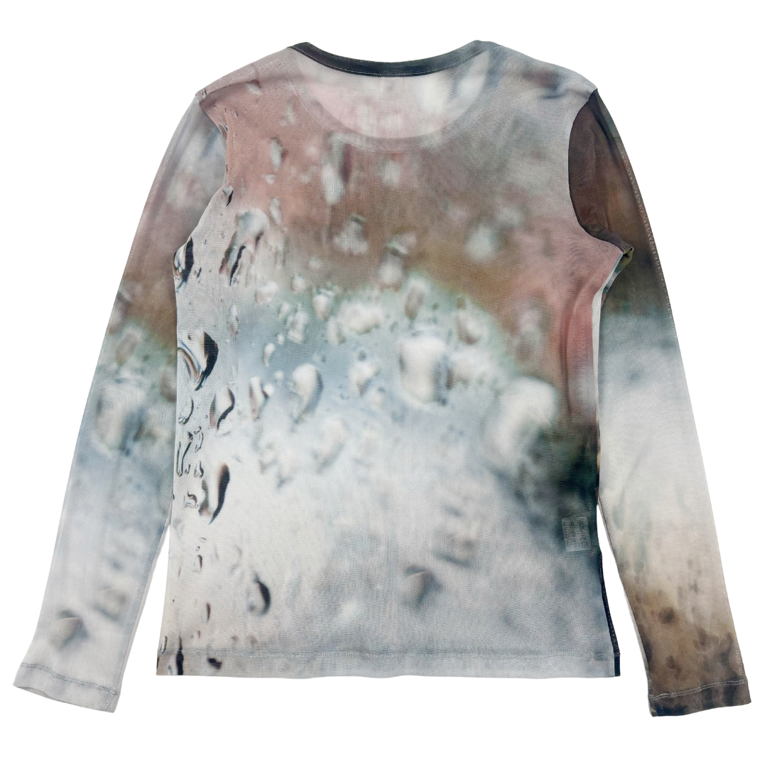 Y’s by Yohji Yamamoto Rain Mesh Long Sleeve