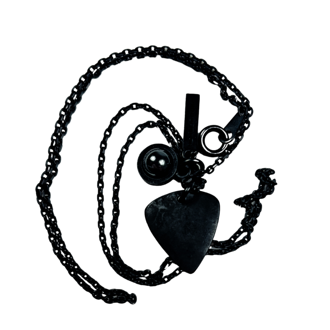 Number (N)ine Fender Guitar Pick Necklace
