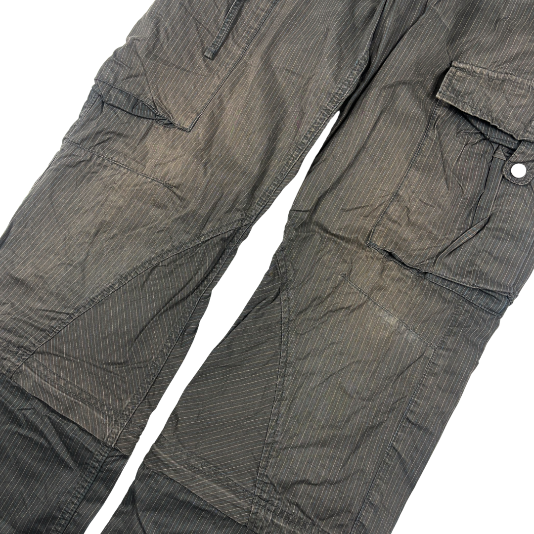 PPFM Pinstripe Paneled Cargo Pants – 2003