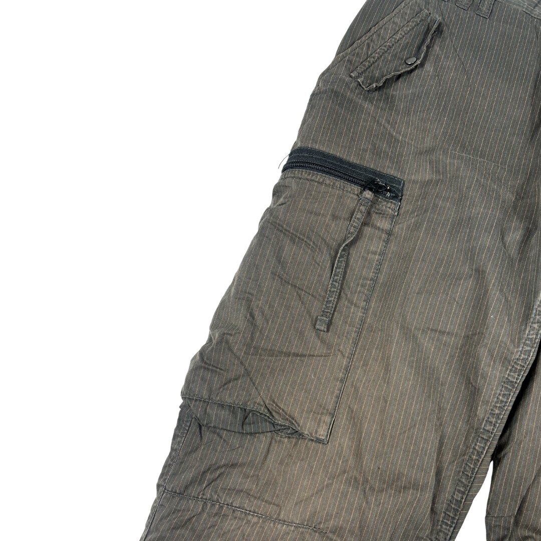 PPFM Pinstripe Paneled Cargo Pants – 2003