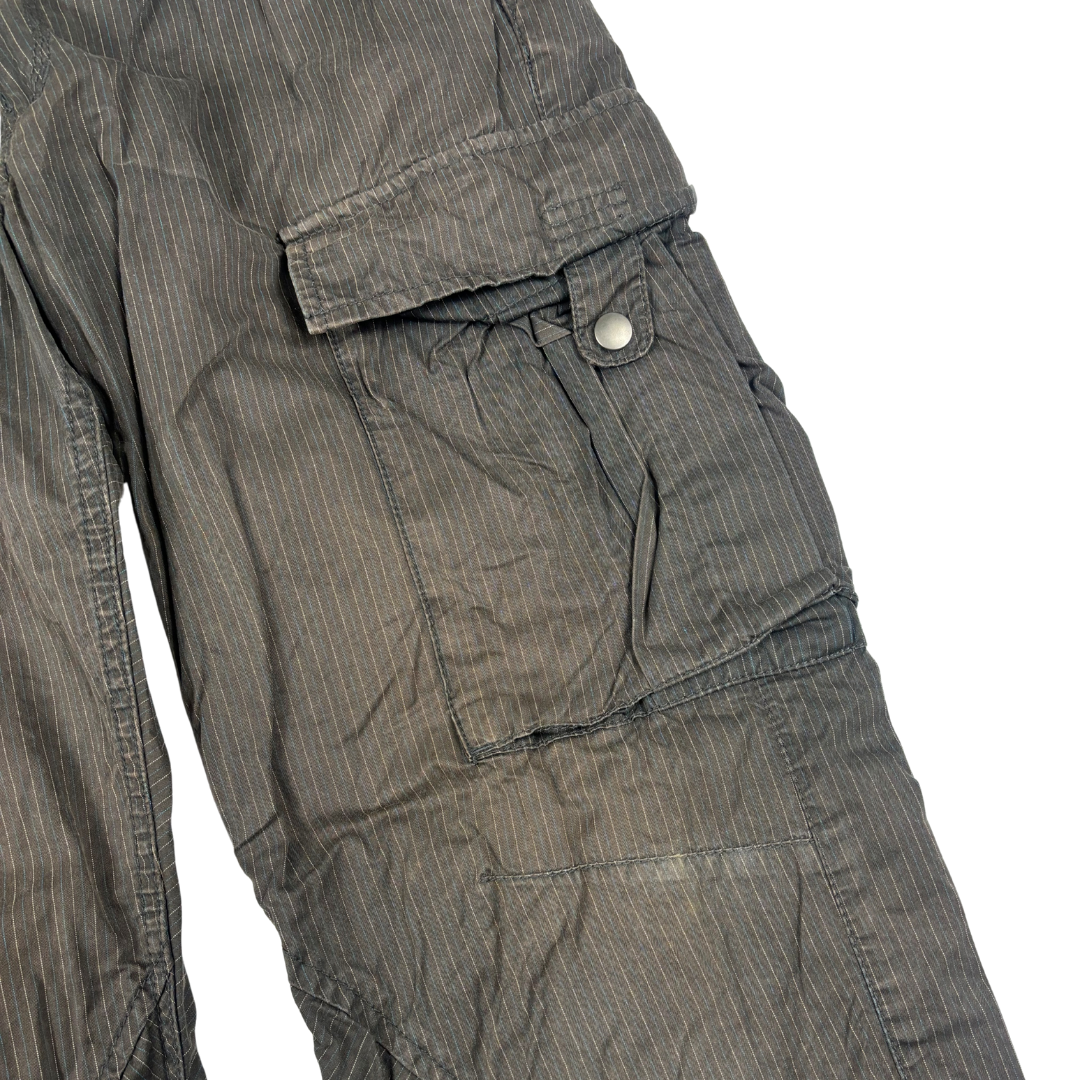 PPFM Pinstripe Paneled Cargo Pants – 2003