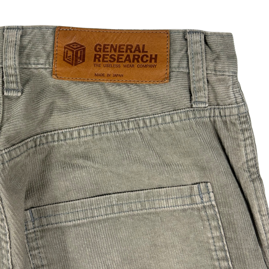 General Research Penn Paneled Corduroy Pants – SS06