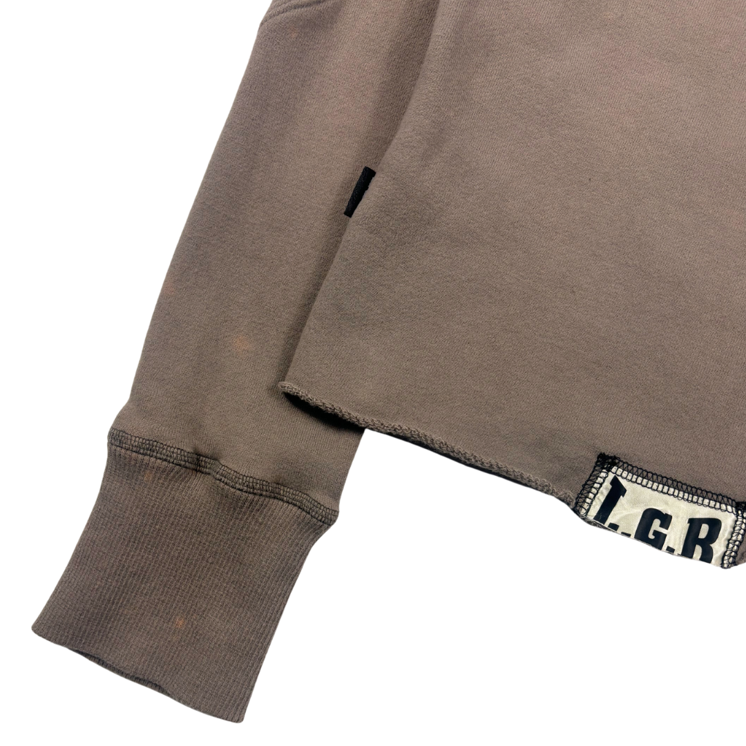 L.G.B. Raw Hem Spider Crewneck