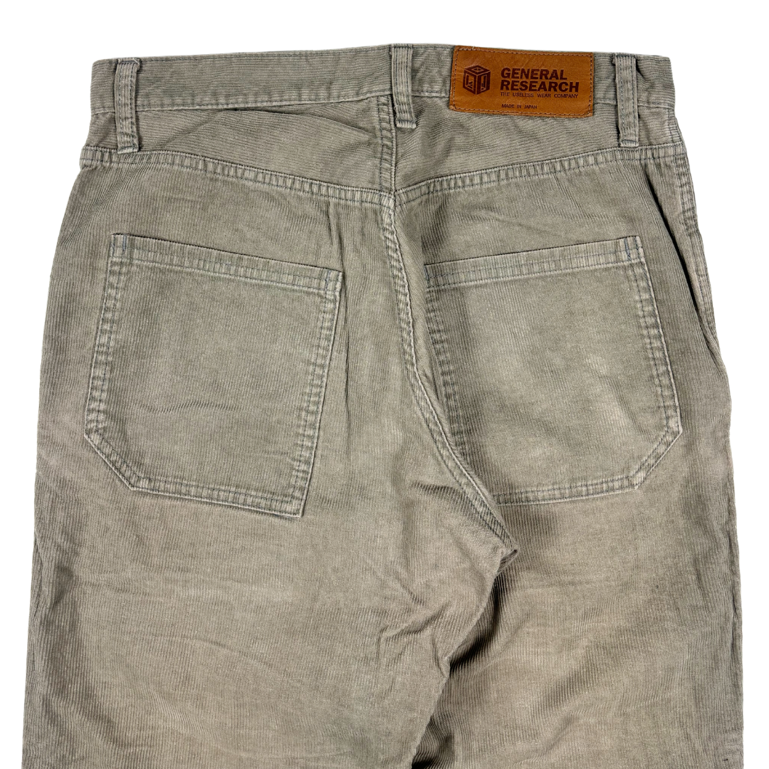 General Research Penn Paneled Corduroy Pants – SS06