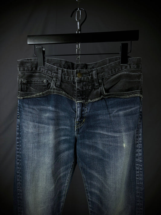 Miharayasuhiro Hybrid Cummerbund Denim