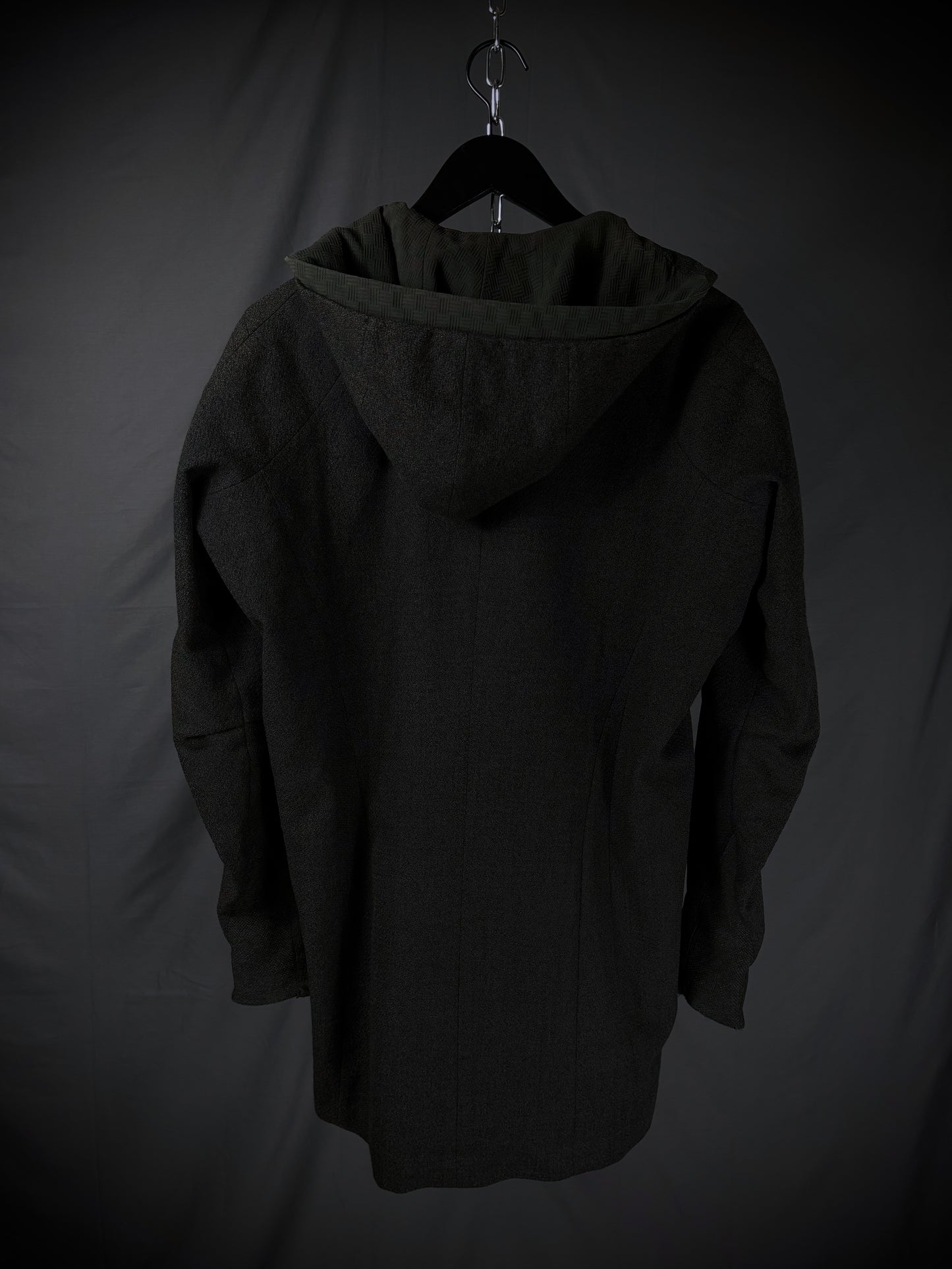 Devoa Anatomic Double-Breasted Hooded Coat