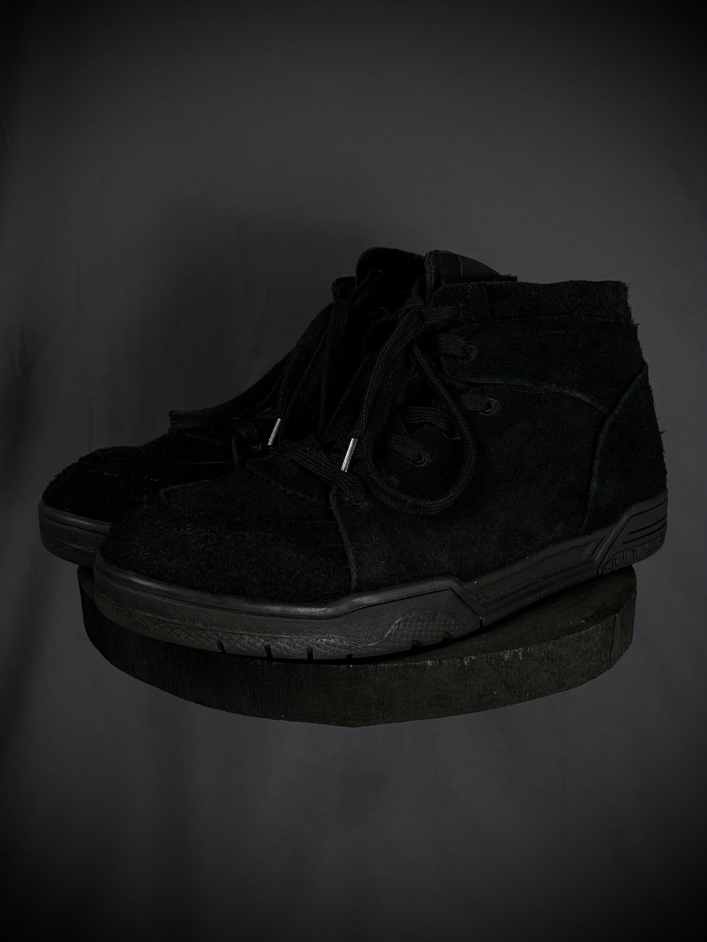Diet Butcher Slim Skin Textured Suede Mid-Top Sneakers