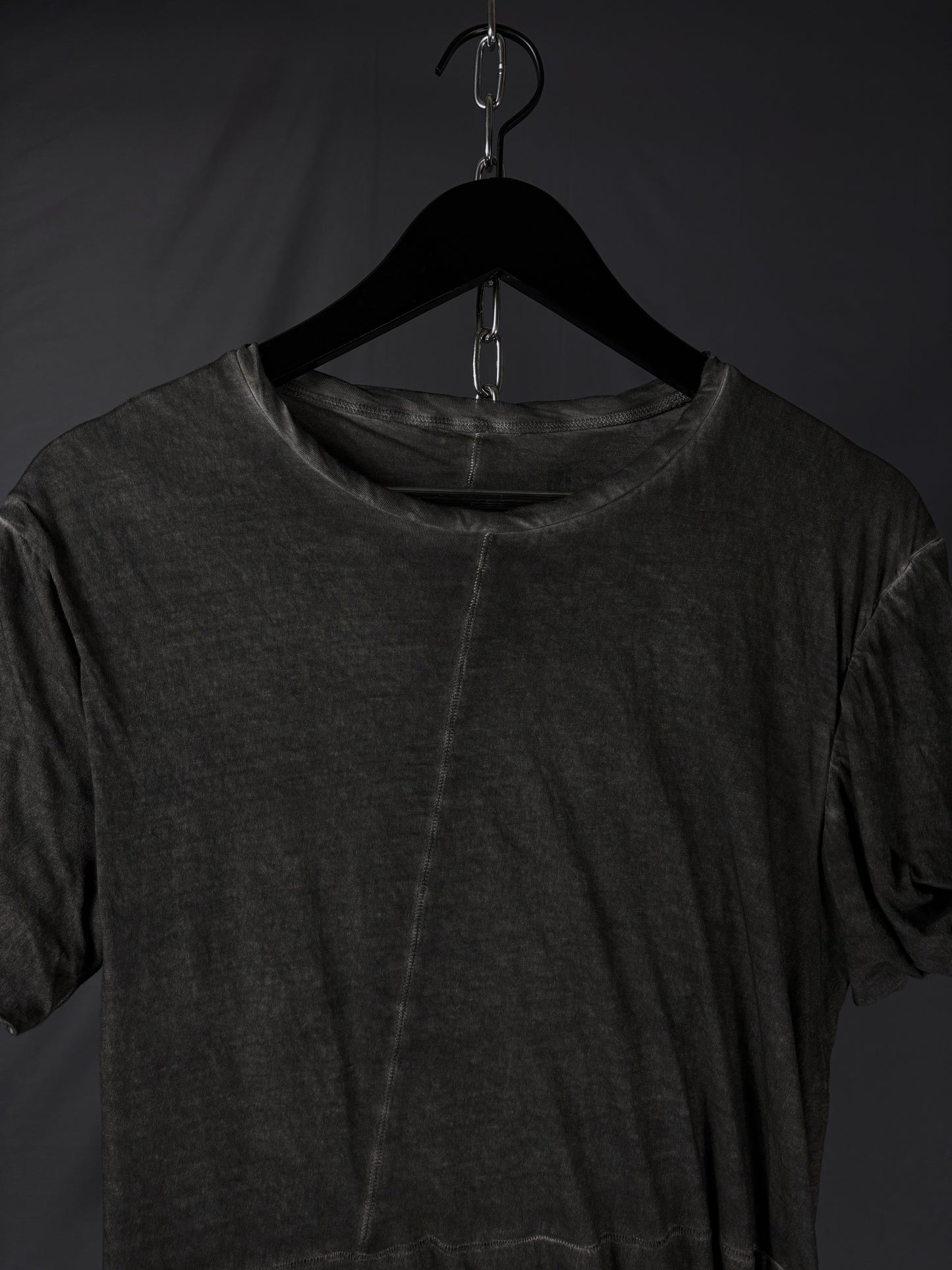 MD75 Anthracite Double Layer Tee – SS26