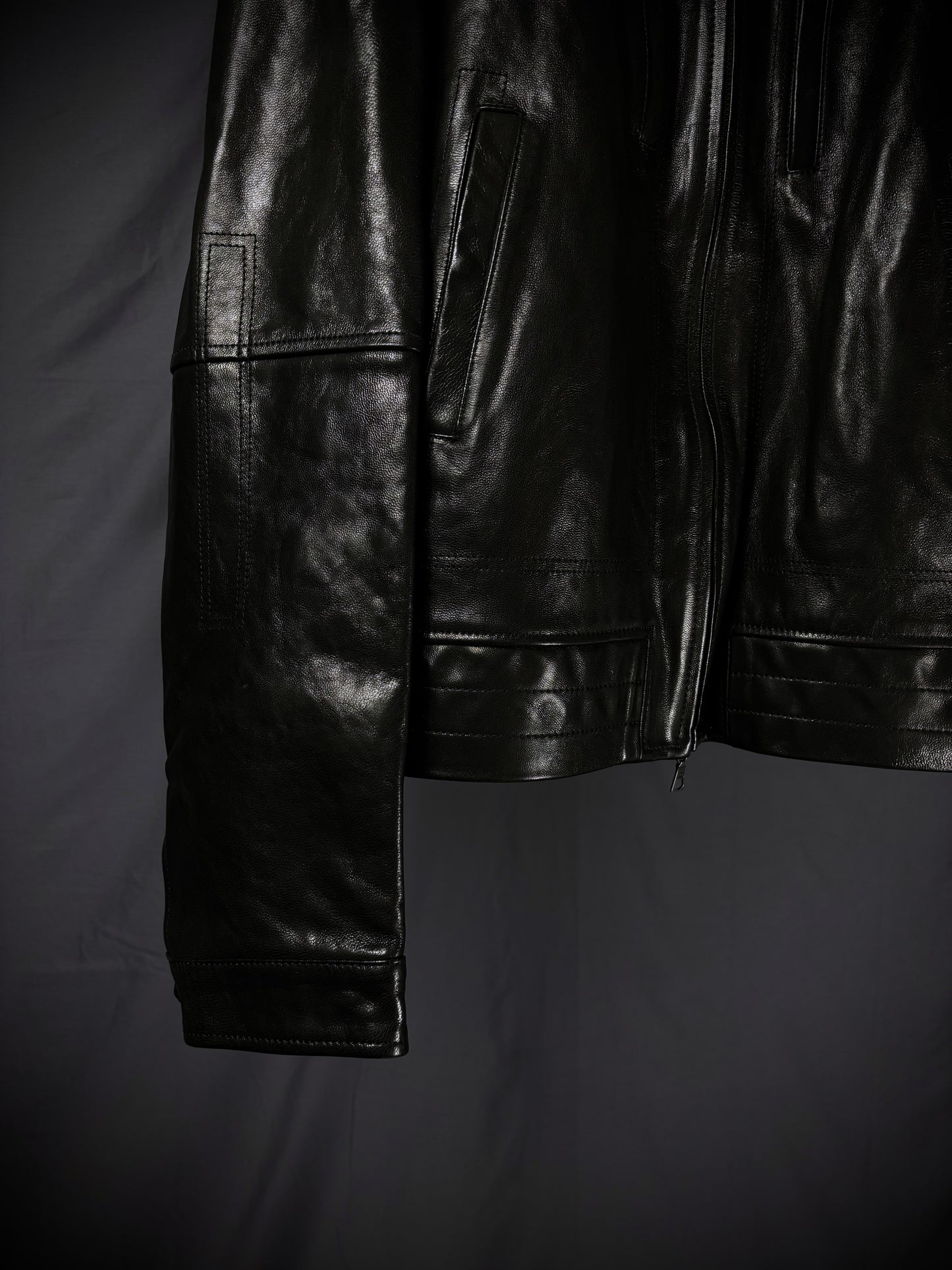 Troubled Waters Major’s Leather Blouson