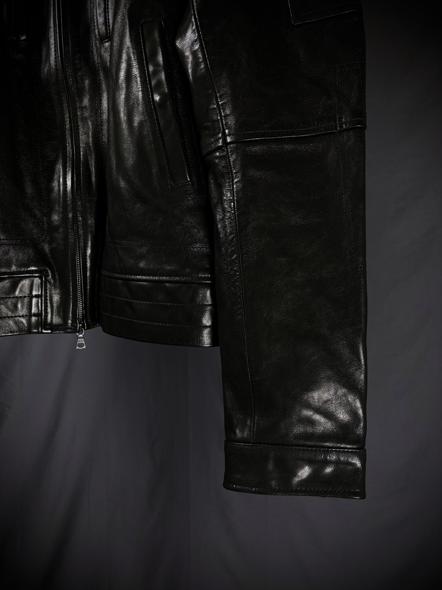 Troubled Waters Major’s Leather Blouson