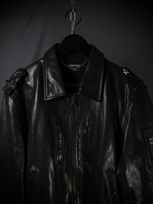Troubled Waters Major’s Leather Blouson