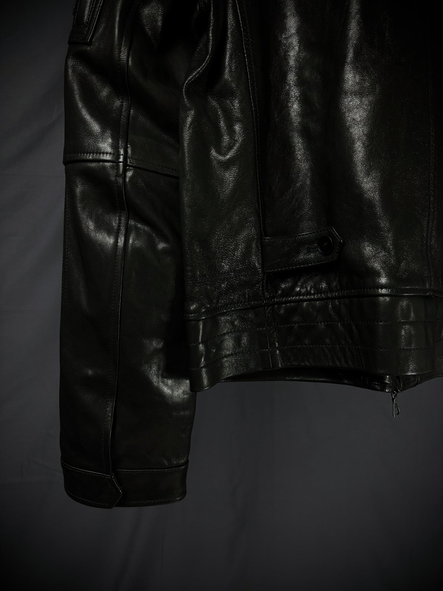 Troubled Waters Major’s Leather Blouson