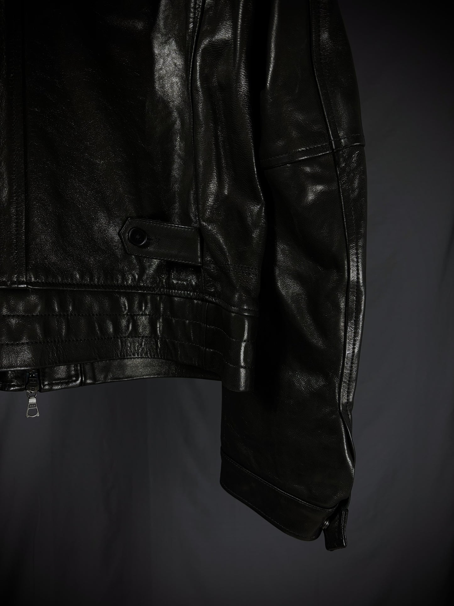Troubled Waters Major’s Leather Blouson