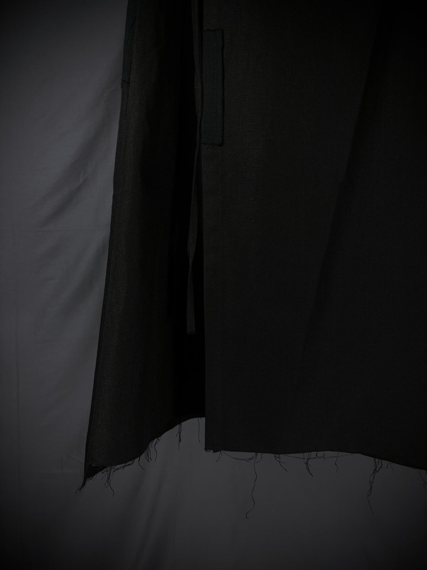 Professor.E Layered Patchwork Wrap Skirt – FW25
