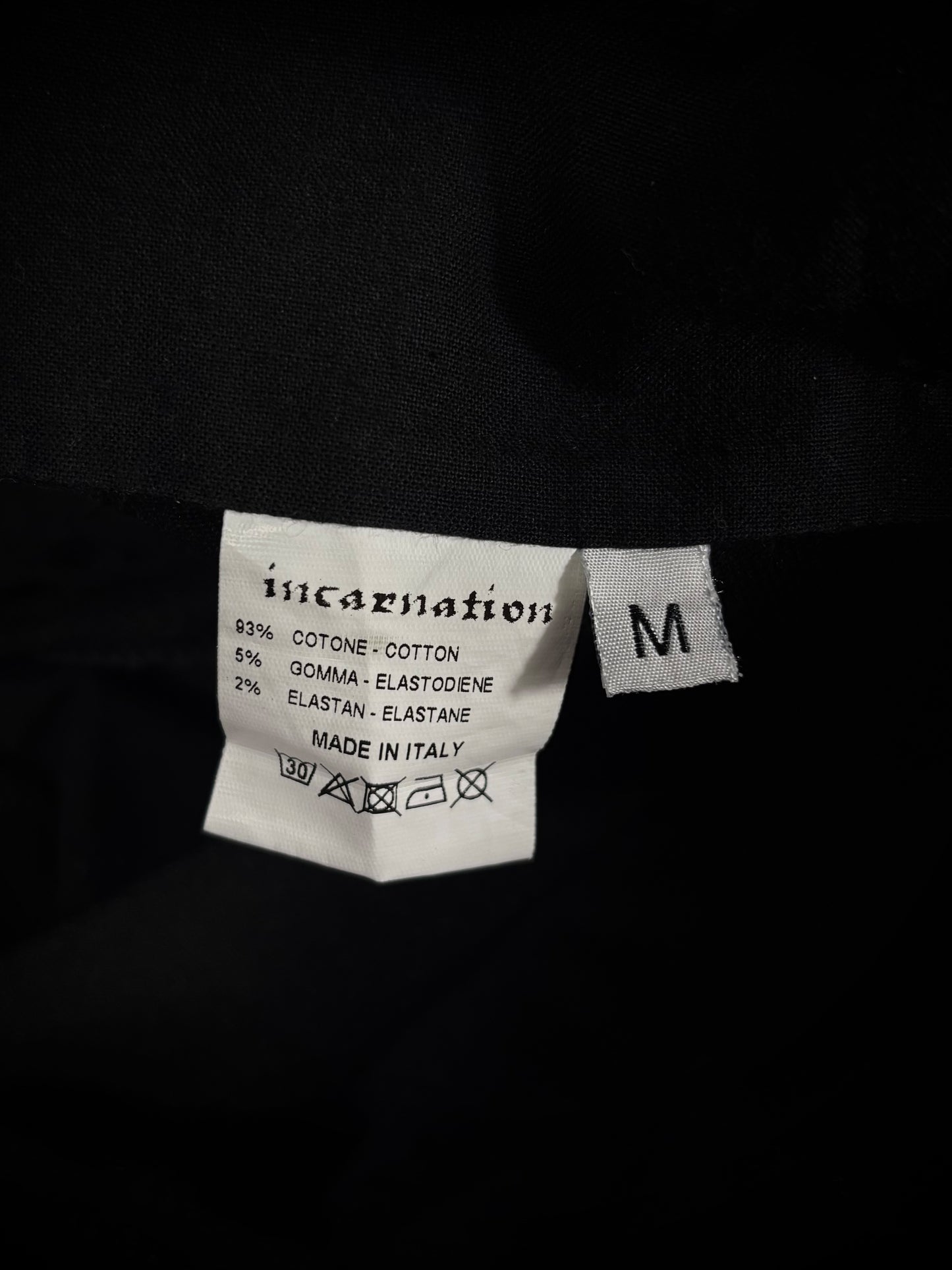 Incarnation Anatomical Overlock Coated Denim