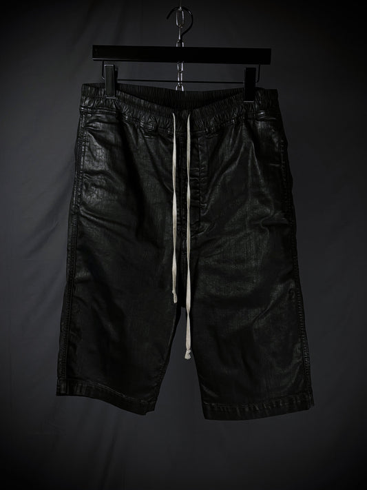 Rick Owens Waxed Astaire Shorts – FW18