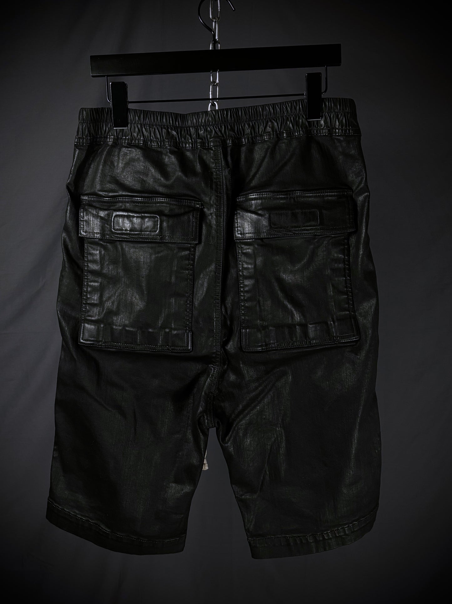 Rick Owens Waxed Astaire Shorts – FW18