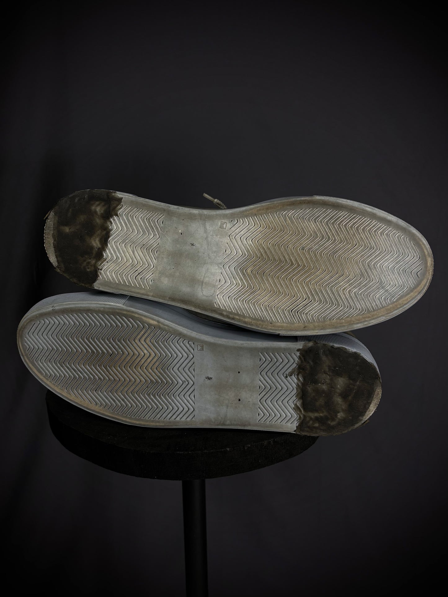 Incarnation Overlock Stitch Horse Leather Sneakers – SS23
