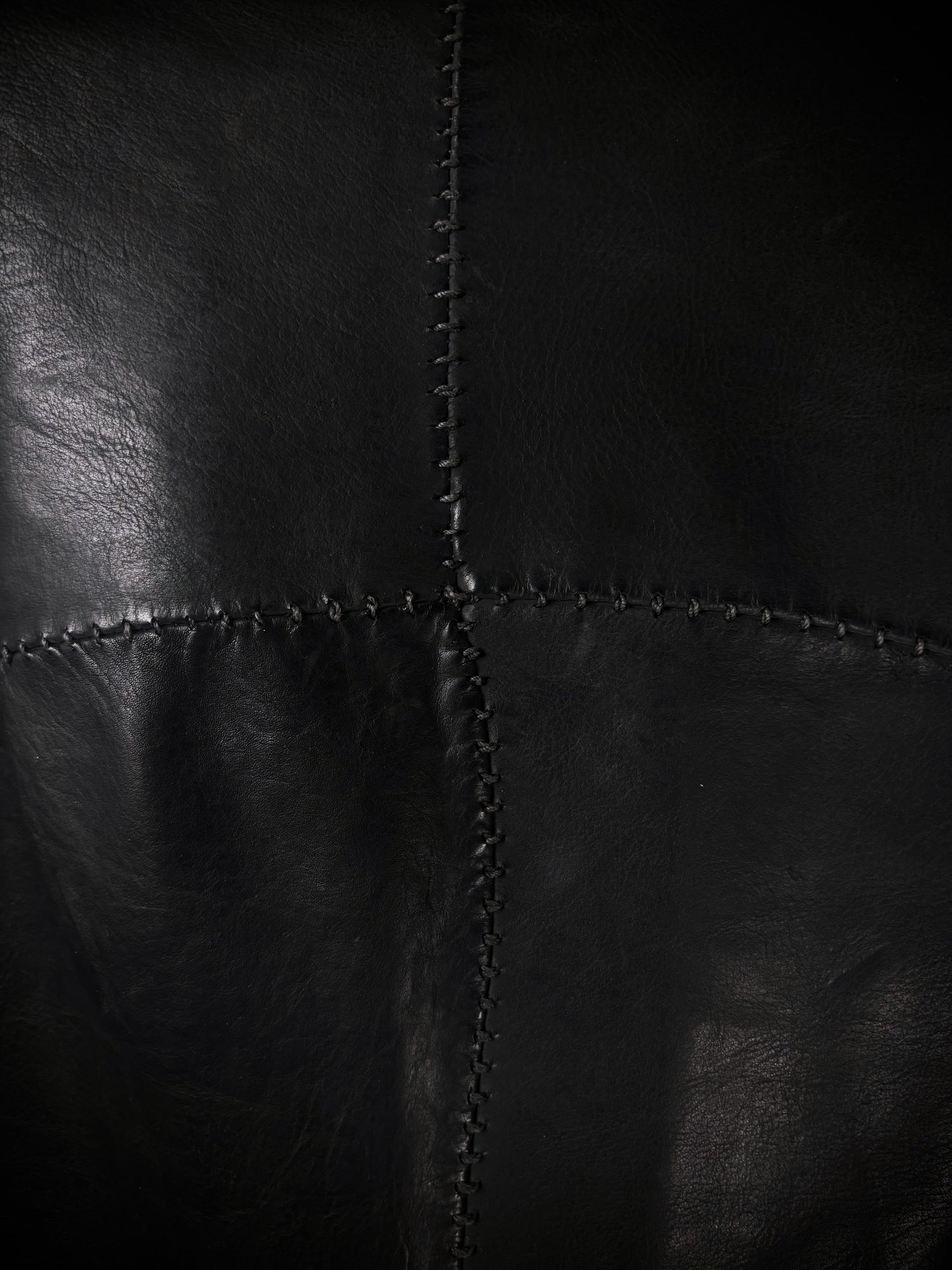 Incarnation Anatomical Overlock Stitch Leather Jacket