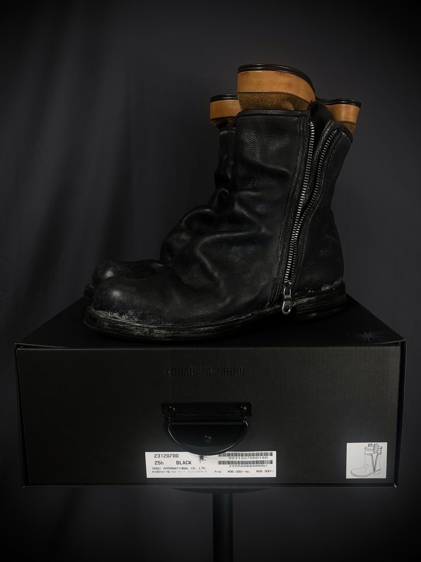 Miharayasuhiro Double Layer Boots – AW09