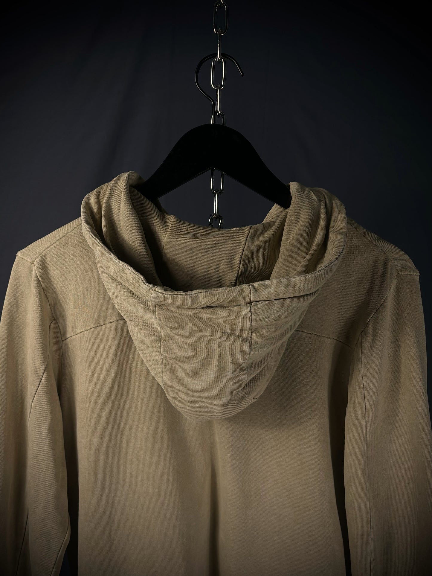 Tete Homme Distressed Dual-Zip Hoodie