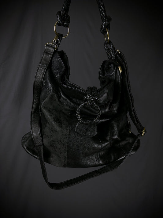 GOA Braided Leather Bag