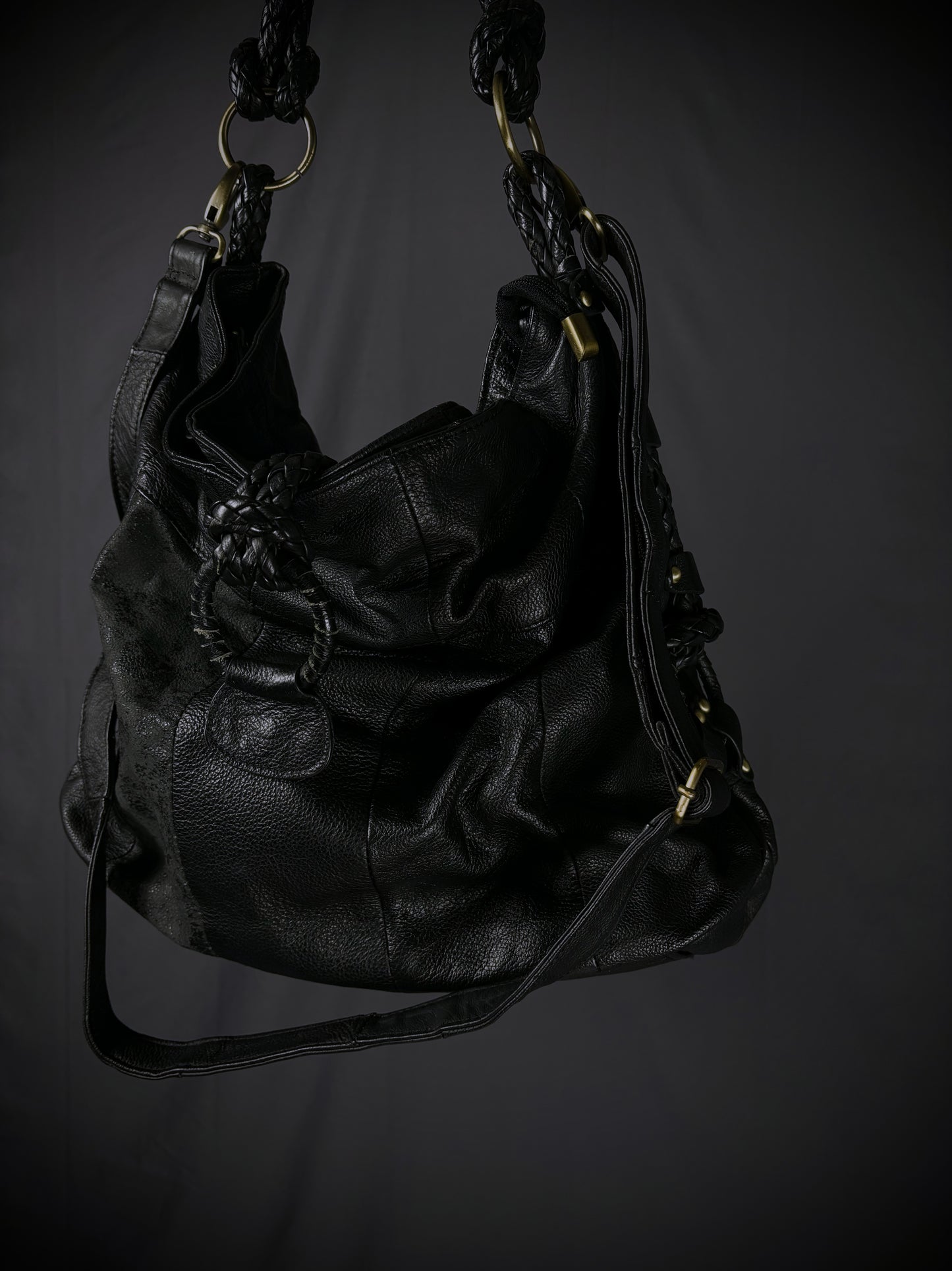 GOA Braided Leather Bag