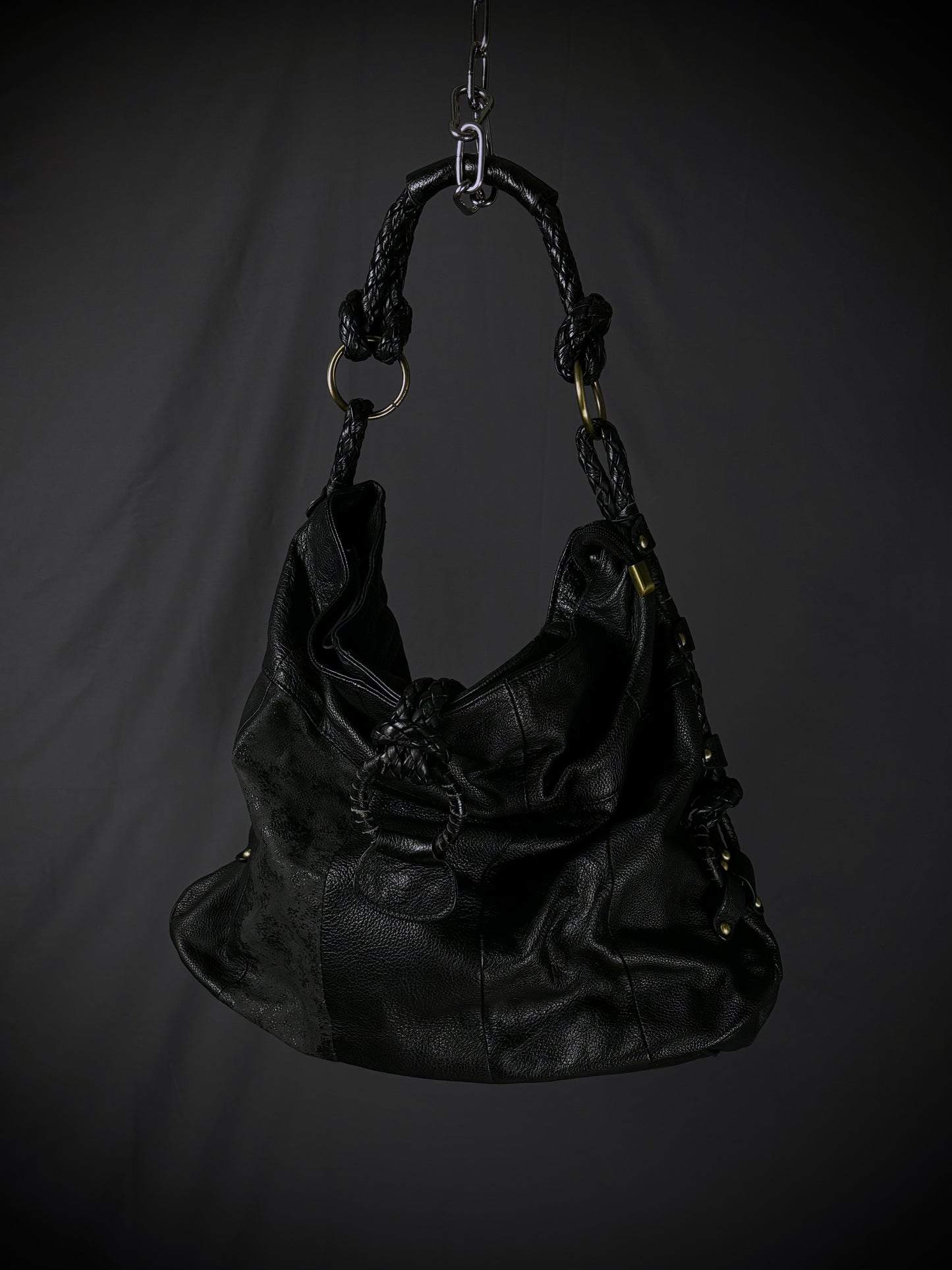 GOA Braided Leather Bag